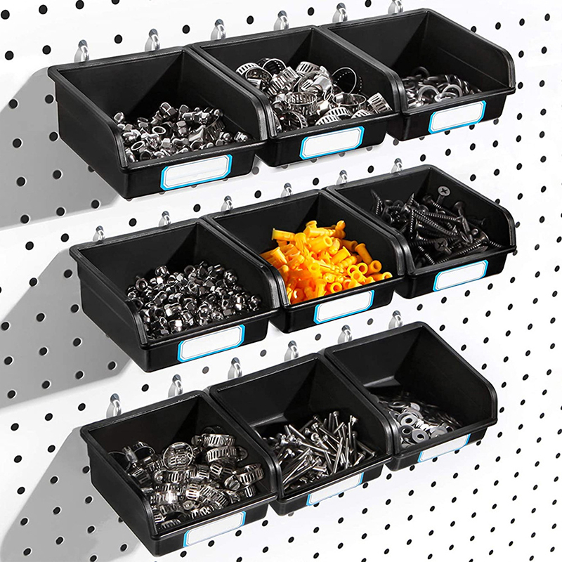 Home Improvement Binford Tools - 1Set keranjang penyimpanan Pegboard efisien dengan