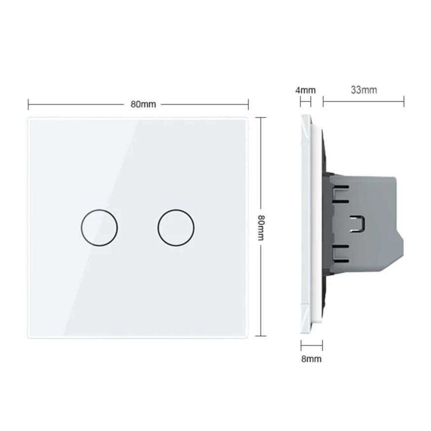 Home Improvement Years - LIVOLO Sakelar Dinding Sensor Sentuh Standar