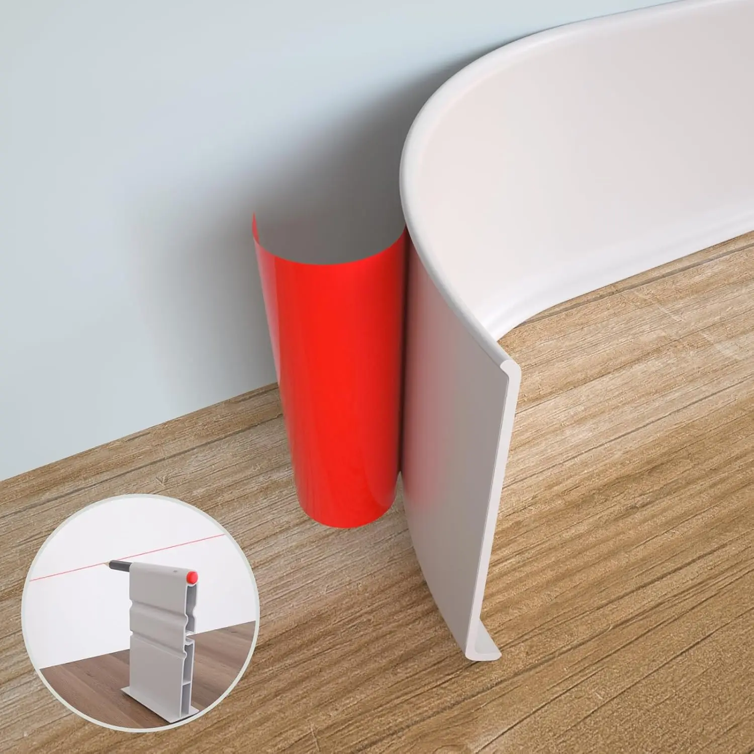 Lis Plinth Fleksibel, 6 Inci x - Baseboard Molding Trim ulasan dan harga