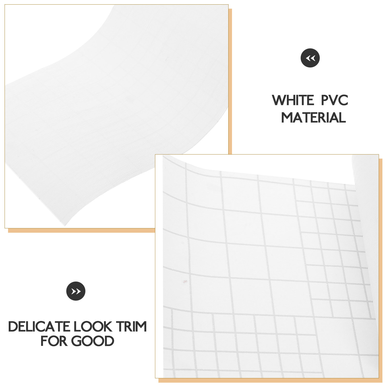 Papan Skirting PVC 5M Fleksibe - Baseboard Molding Trim ulasan dan harga