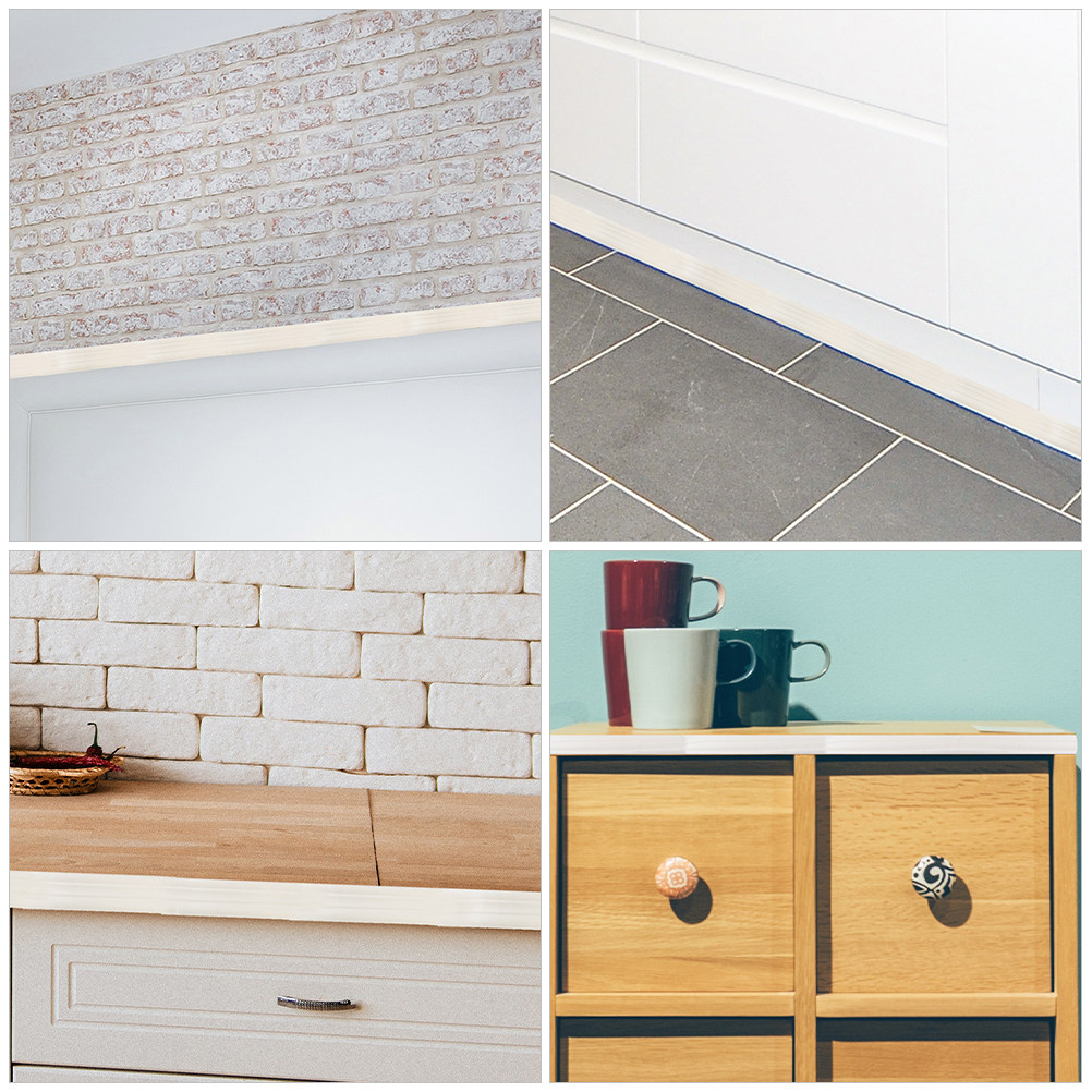 Lis Dinding Vinyl Fleksibel Te - Baseboard Molding Trim ulasan dan harga