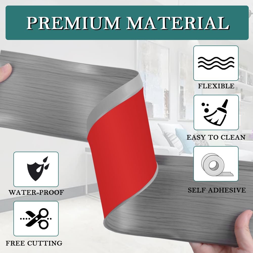 1 buah Lis Plinth Perekat Send - Baseboard Molding Trim ulasan dan harga