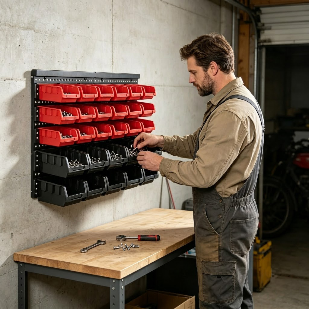 Rak Organizer Tempat Penyimpan - Home Improvement Binford Tools ulasan dan harga