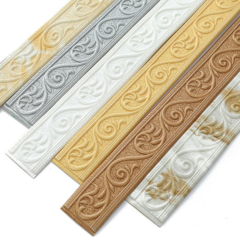 Dekorasi Dinding Busa 3D Embos - Baseboard Molding Trim ulasan dan harga